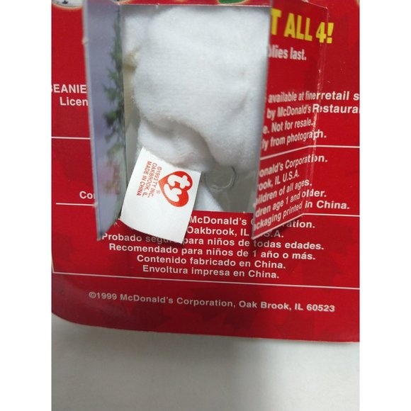 TY Beanie Babies McDonalds International Bears LOT of 4-ALL w/ Errors NEW *RARE* - Picture 8 of 15